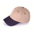 Brushed Cotton Twill Two Tone Baseball Cap